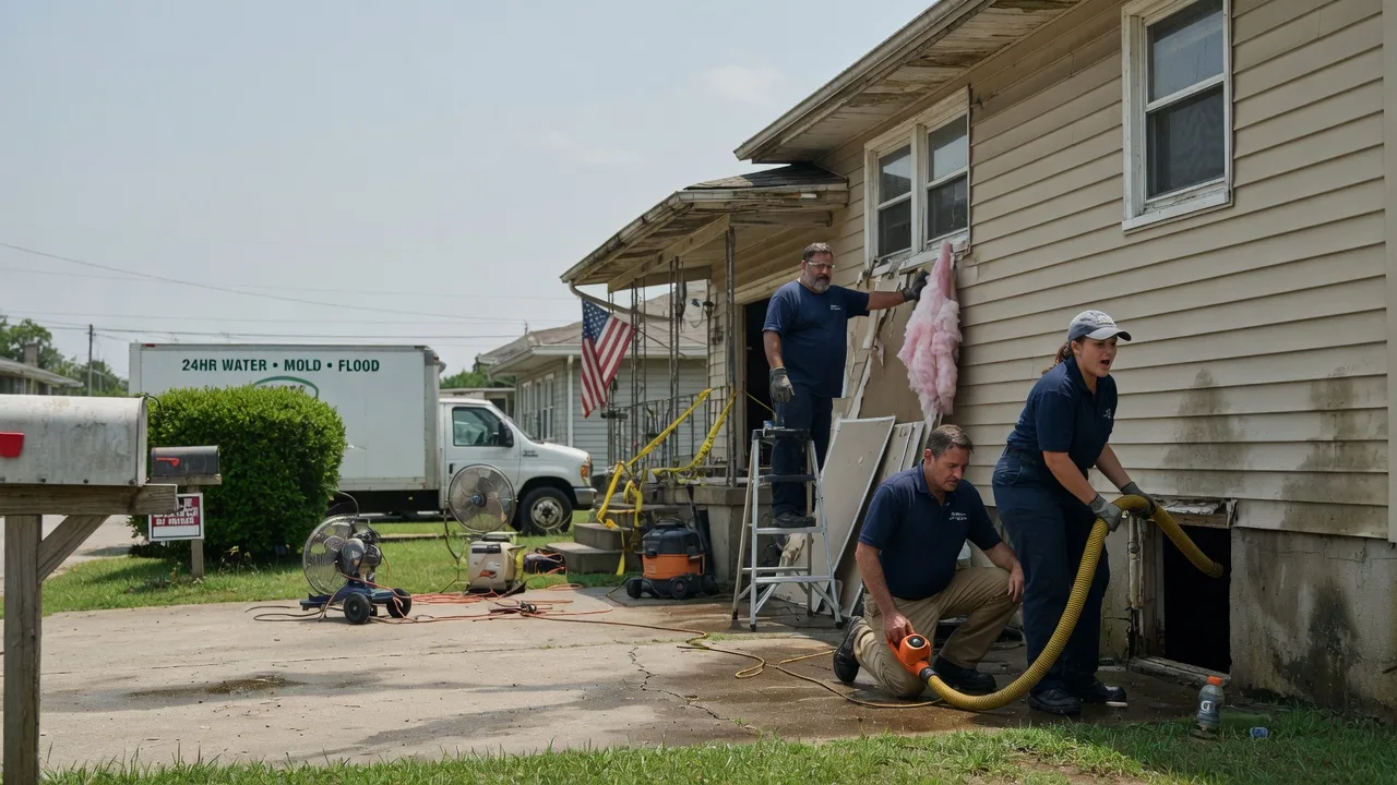 Water Damage Repair in Mumford, TX near me